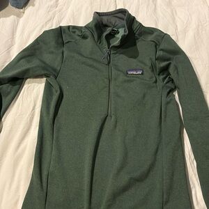 Patagonia R1 Daily Zip Green